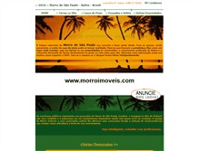 Tablet Screenshot of morroimoveis.com